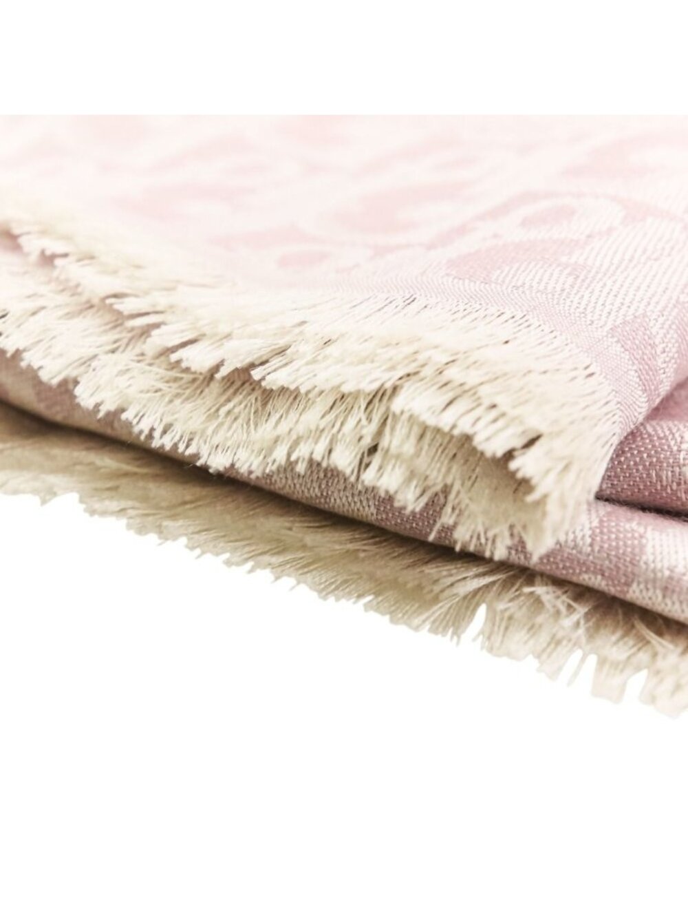Dior Oblique Large Shawl Pink Scarf - Picture 7 of 14